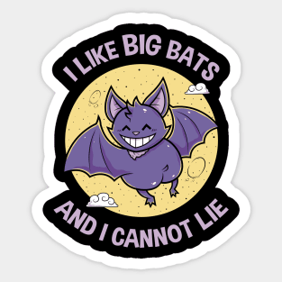 Big Bats Sticker